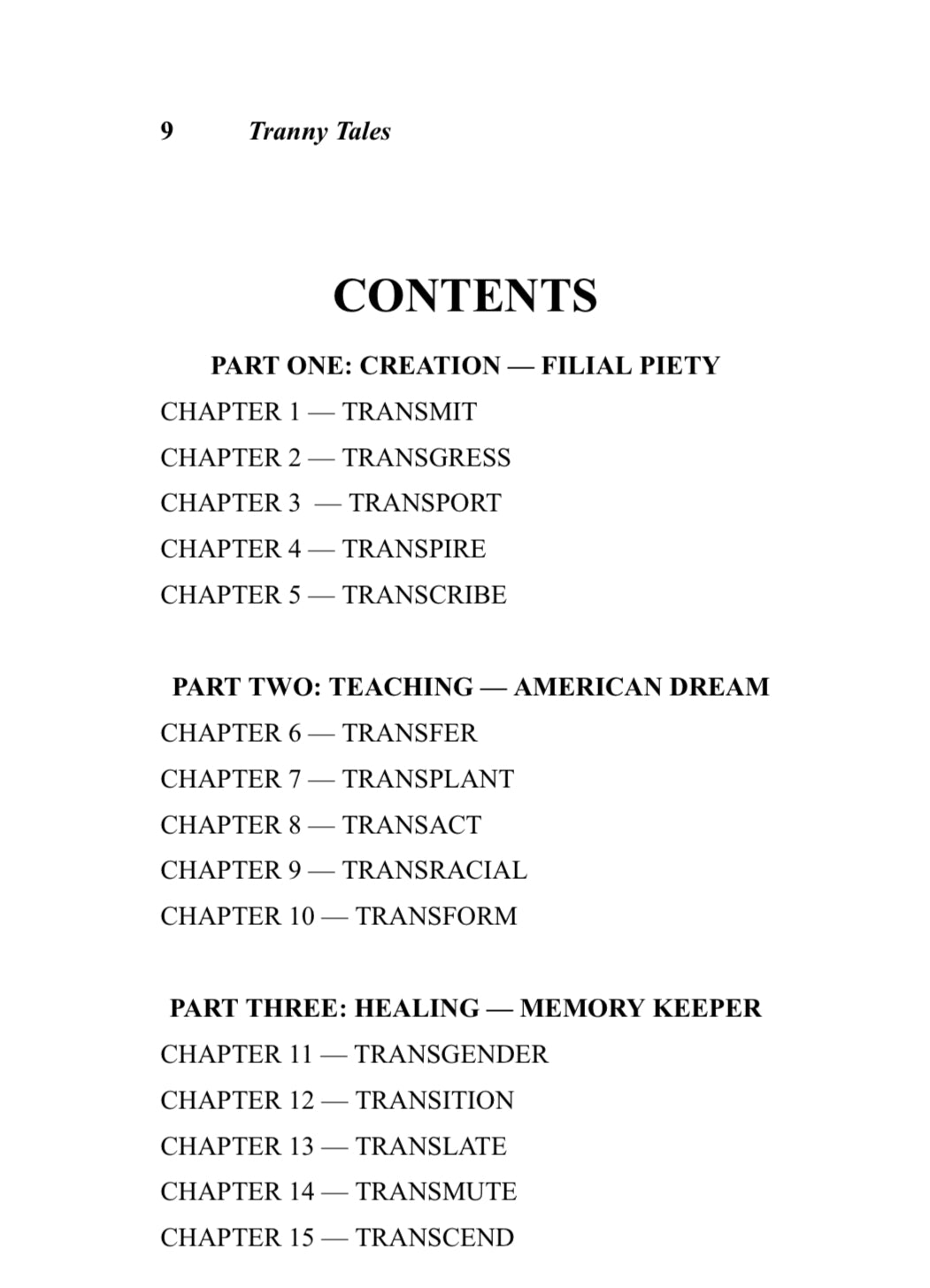 π PRE-ORDER NOW: Tranny Tales