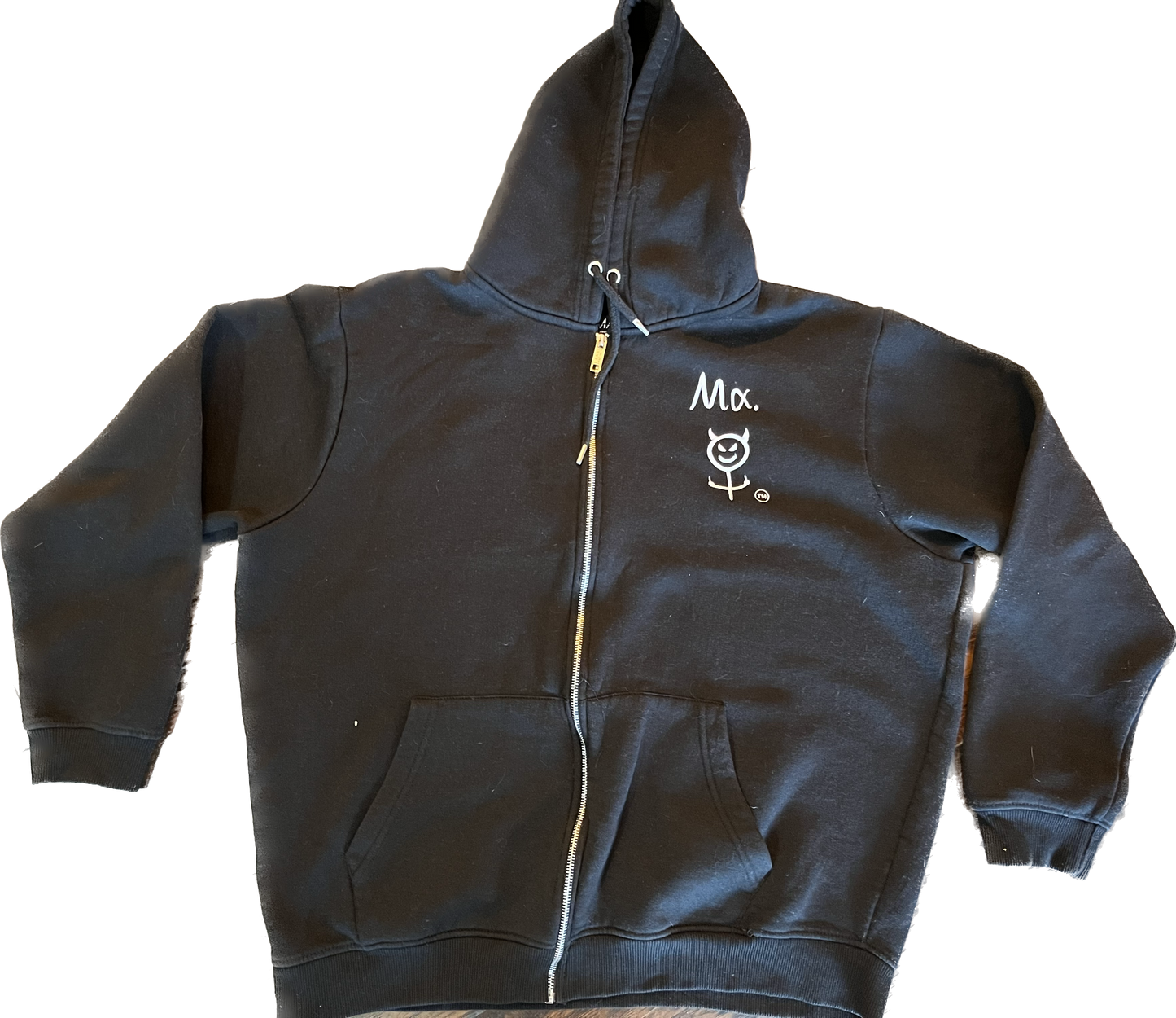 zip-up hoodie
