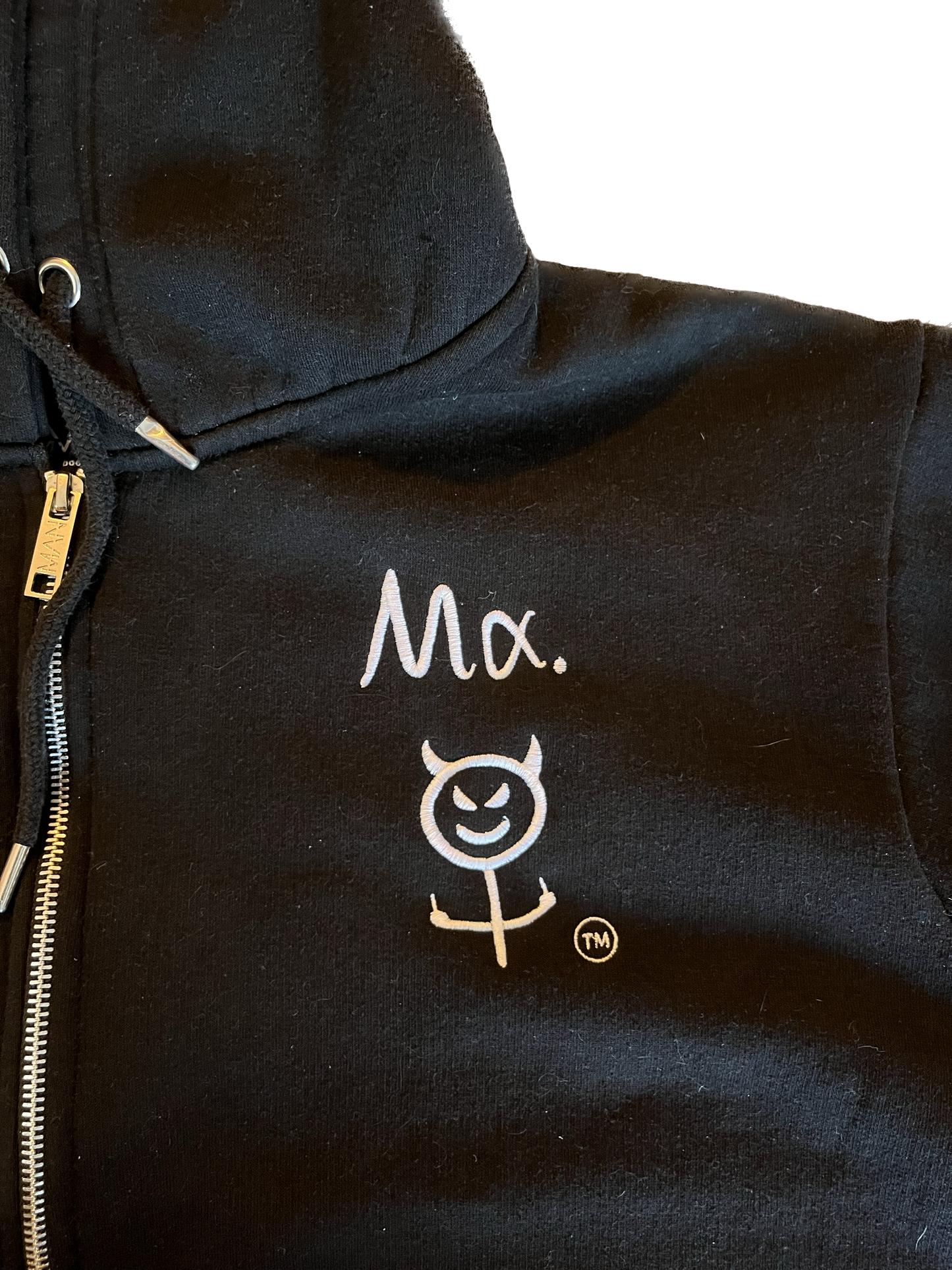 zip-up hoodie
