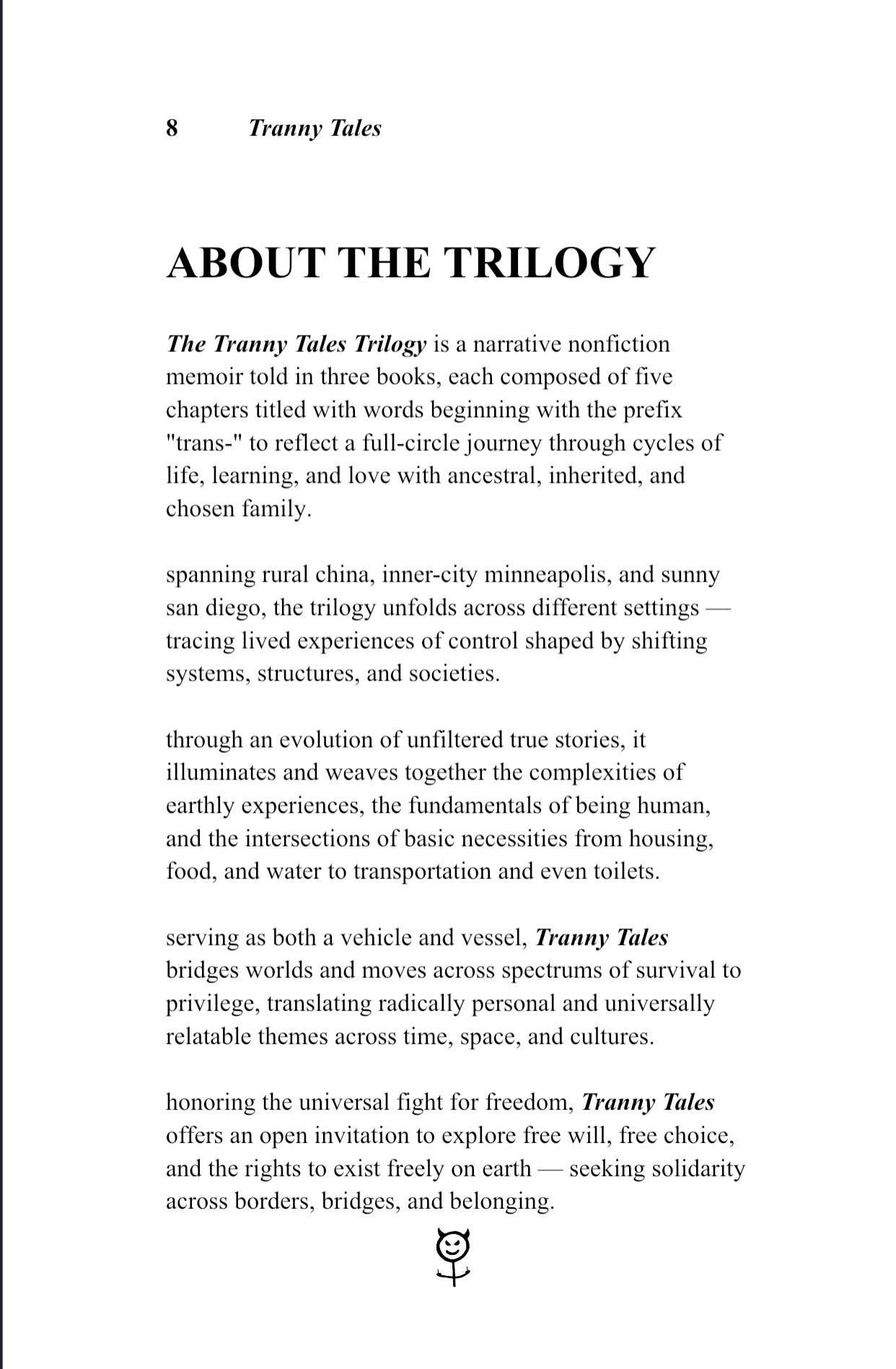 TRANNY TALES - BOOK ONE