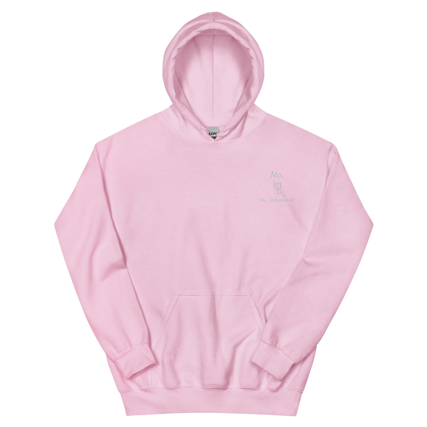 basic pink hoodie